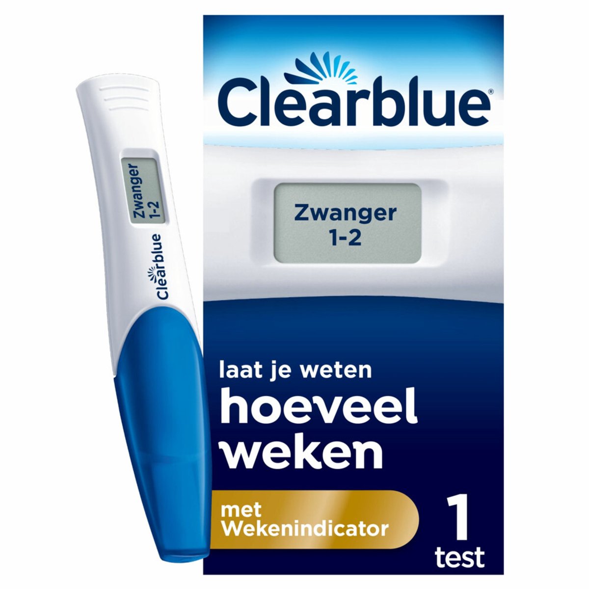 Clearblue Zwangerschapstest met Wekenindicator - 2 x - Voordeelverpakking