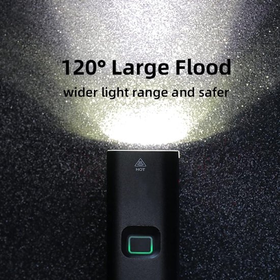 Fietslamp - Fietsverlichting - Fietslicht - 1000 Lumen - Fietskoplamp Met Powerbank - Usb-Oplaadfunctie - Voor Op Het Stuur, Mtb- En Racefietsverlichting — afbeelding 5