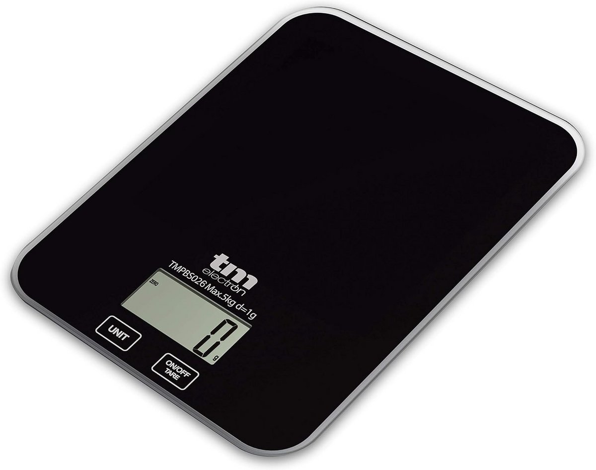 Ultradunne Digitale Keukenweegschaal met LCD Display - Max 5kg - Ideaal voor Bakken