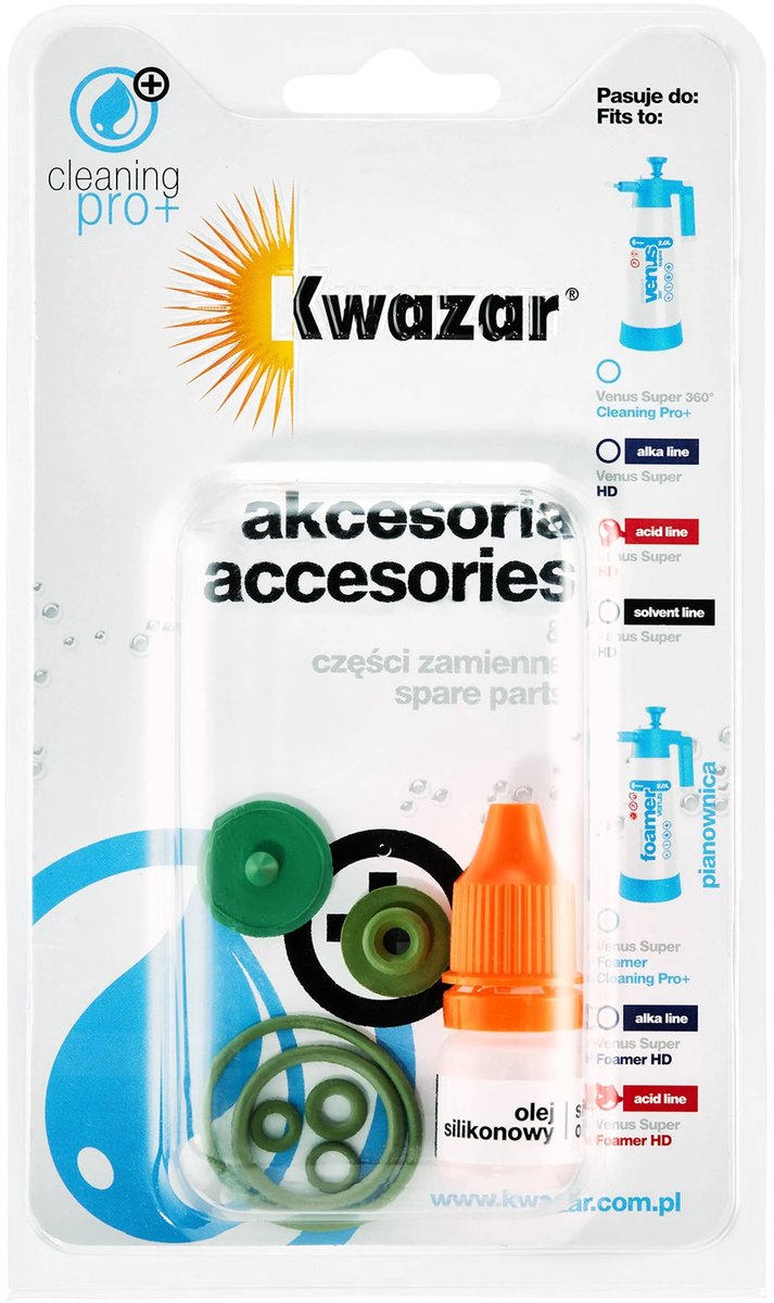 Kwazar Reparatieset voor Venus Super HD Zuurbestendige Drukspuit