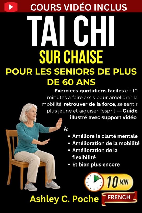 Tai Chi sur chaise pour les seniors de plus de 60 ans - cover