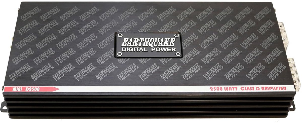 Krachtige Mono Class D Versterker Auto 2500W Peak - Compact Ontwerp