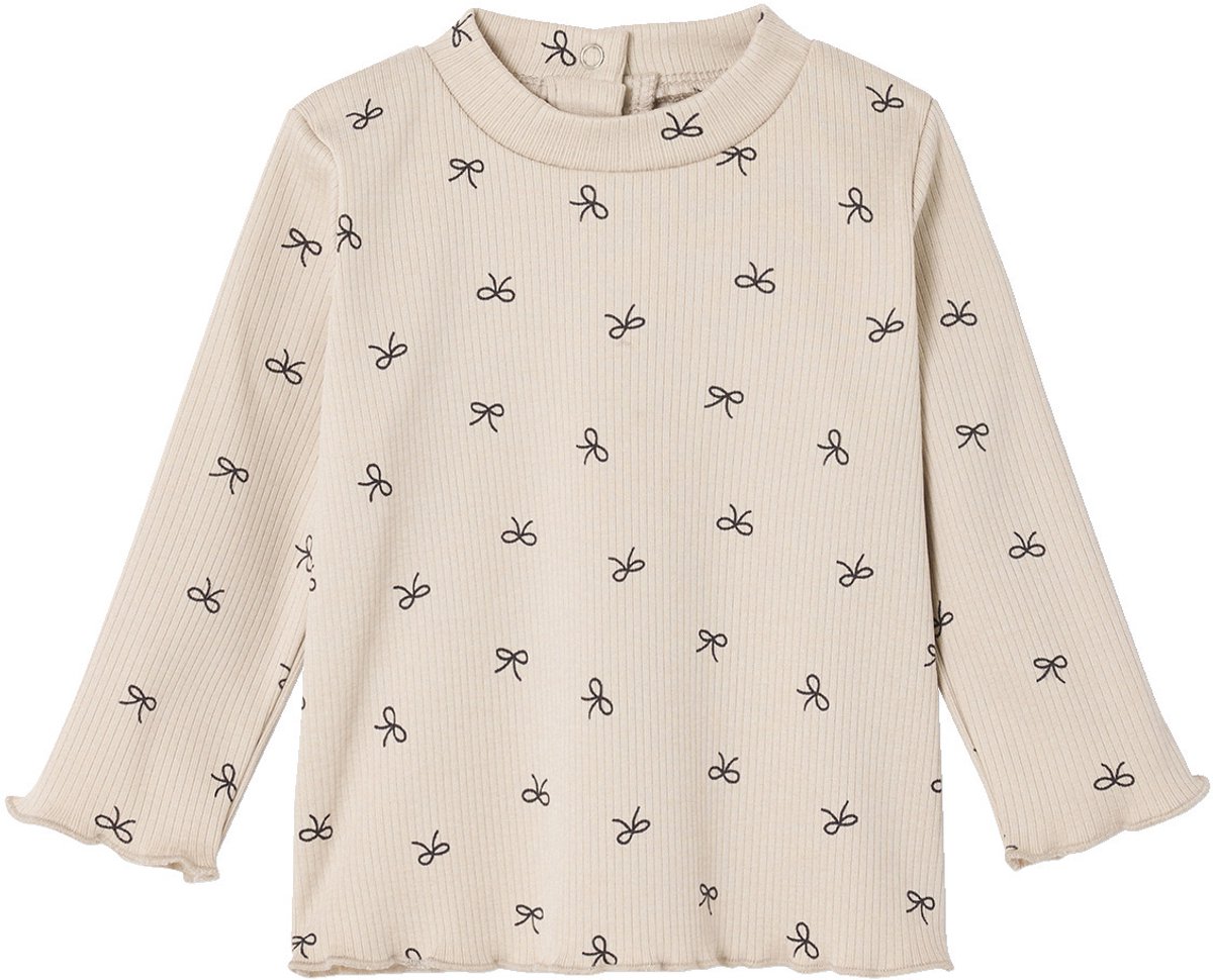 Vertbaudet T-shirt baby met print, lange mouwen