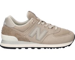 New Balance W574 Dames Sneakers - Beige