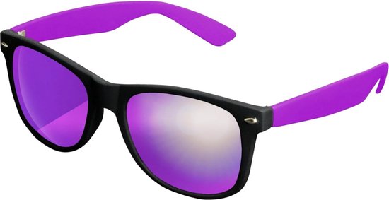Unisex Zonnebril Met Gekleurde Spiegelglazen - UV-Bescherming van Merkloos — afbeelding 4
