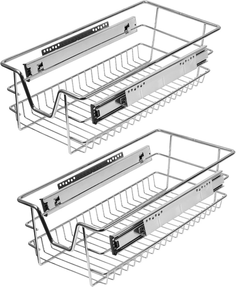 Uittrekbare Keukenkast Lade 30cm Breed 25kg Capaciteit