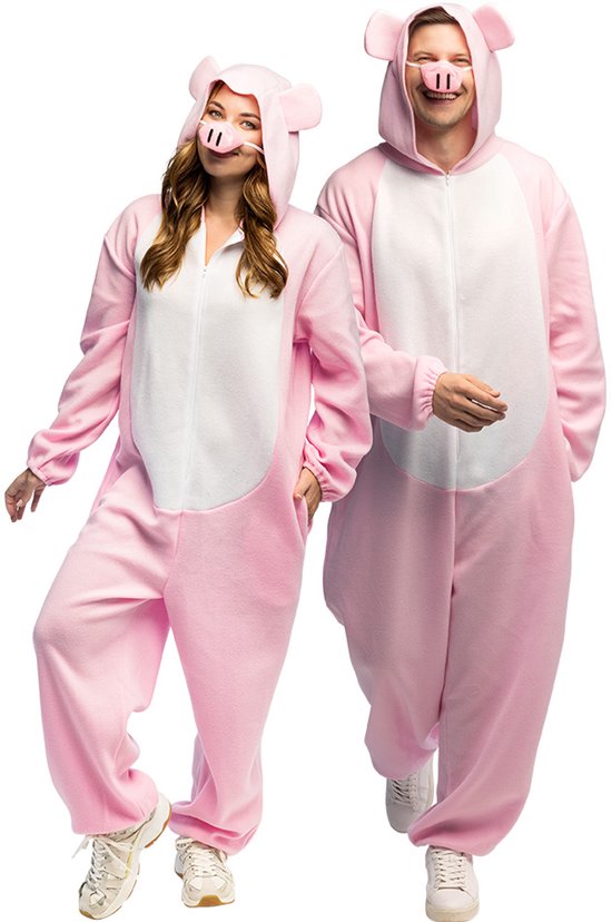 Boland - Kostuum Varken (max. 1.75 m) - Volwassenen - Varken - Funny - Foute Party - Carnaval - Themafeest - Vrijgezellenfeest - Unisex