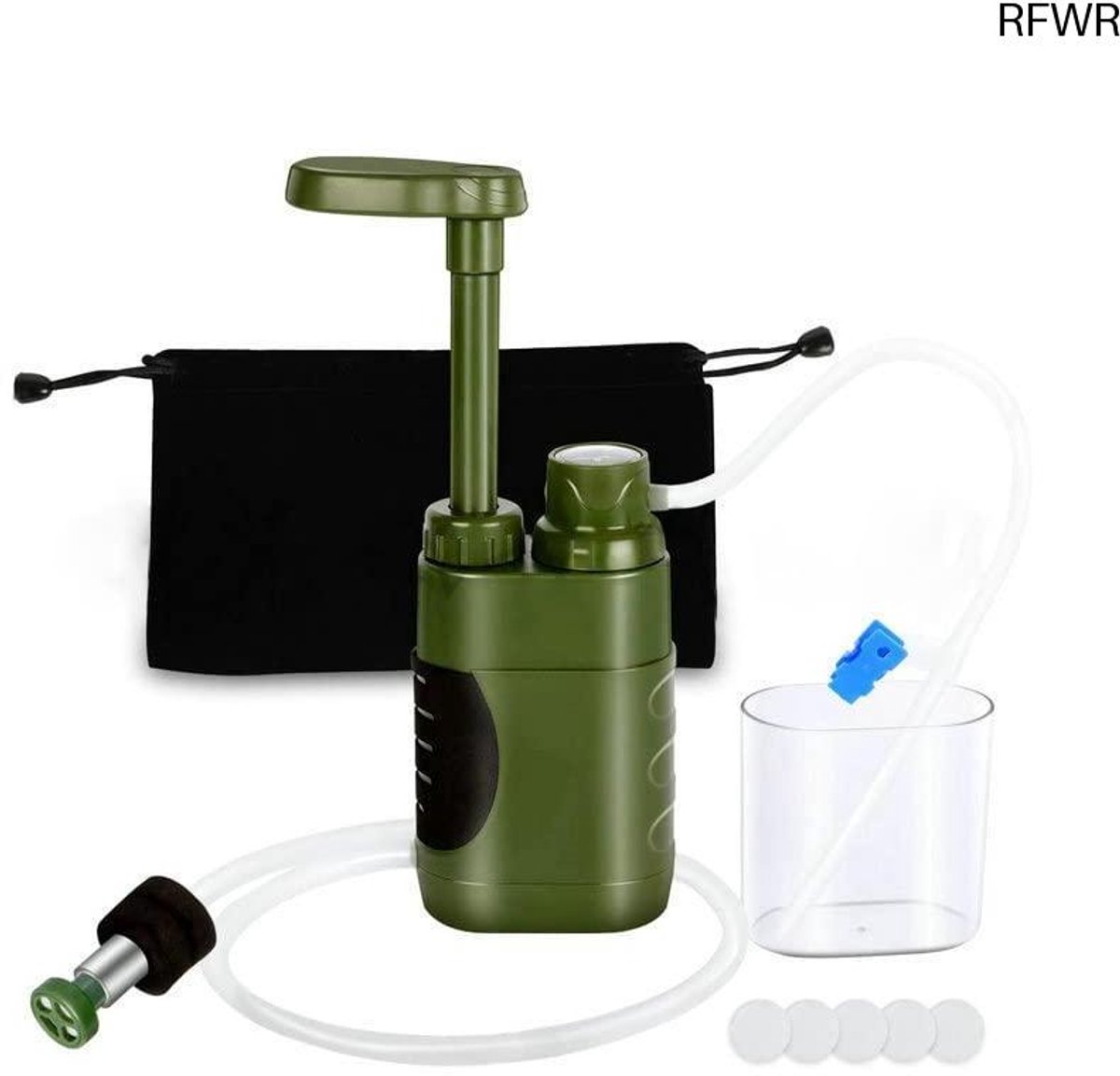 Waterfilter Survival - Noodpakket - Outdoor - Waterzuivering