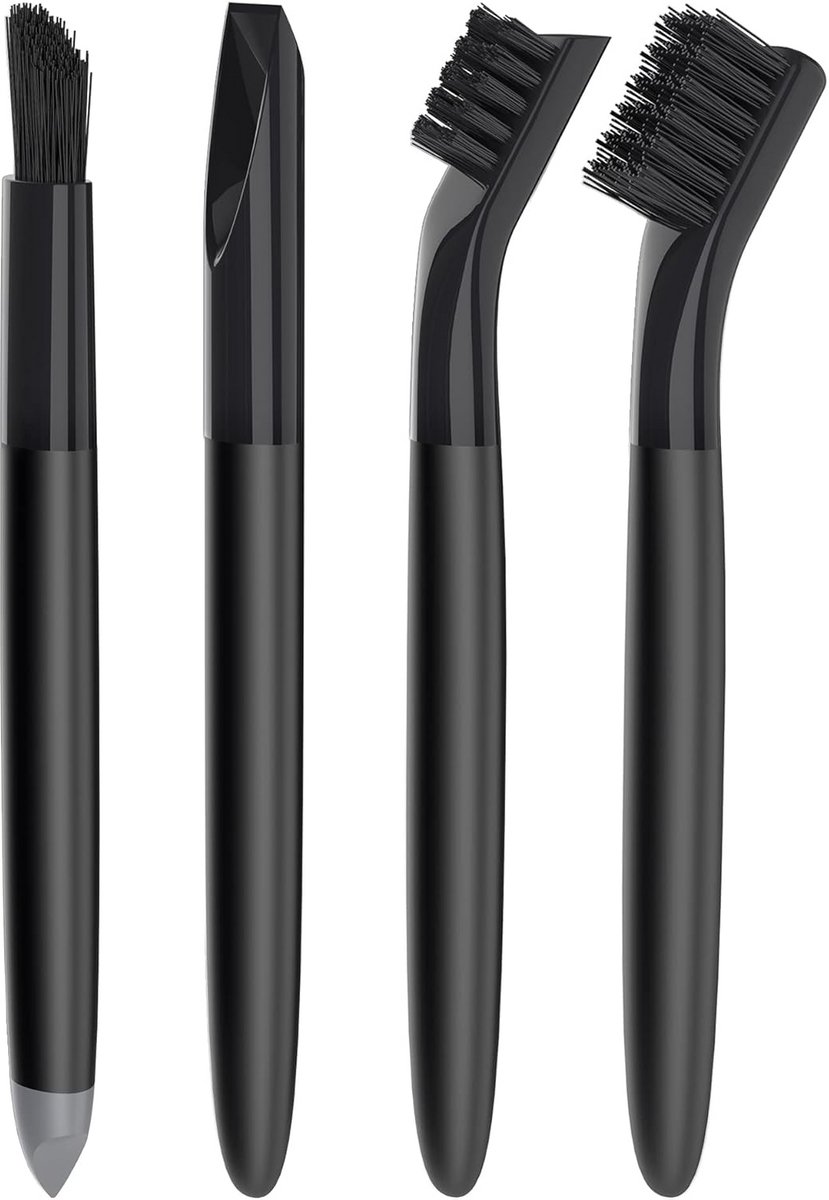 Grout Cleaner Brush Set - Detail Reinigingsborstel Set voor Tegel Gootsteen Afvoer - Grout Borstel Set voor Rand Spleet Reinigen met Verlengstuk voegenborstel badkamer