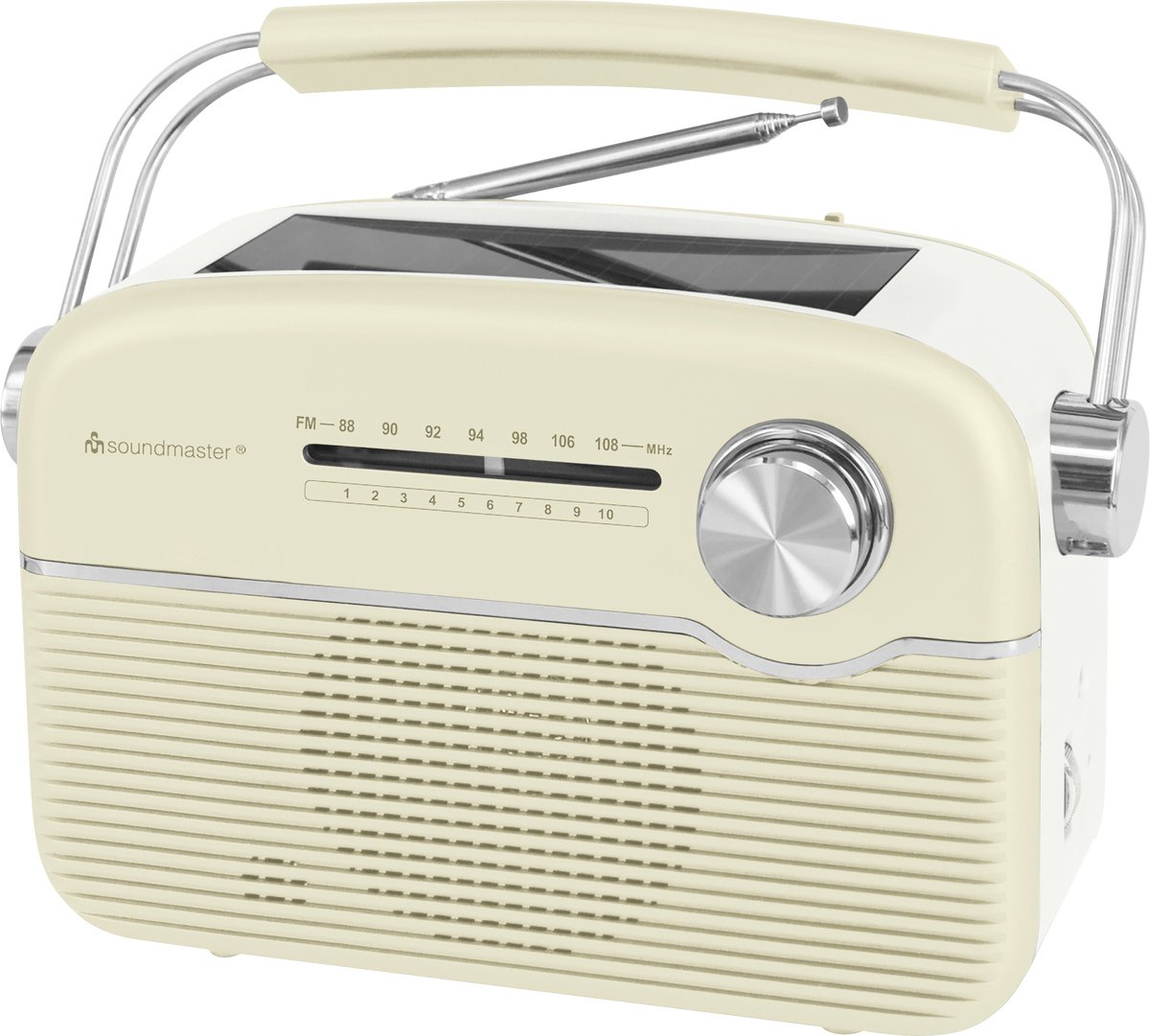 Soundmaster TR480BE, Draagbaar, Analoog, FM, 3 W, 3,5 mm, Beige