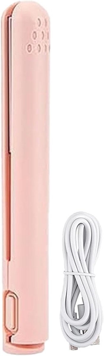 Haar Styler - Krul & Steil - Dagelijkse Styling - Compact Reisformaat - 18 x 5 x 5 cm