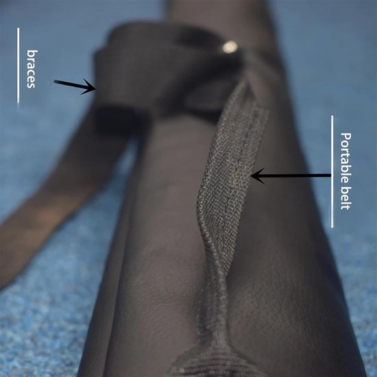 Biljartkeu Tas - Pool Keu Houder - Keu Bescherming - Lichtgewicht Draagbaar - 81 cm - Zwart — afbeelding 5