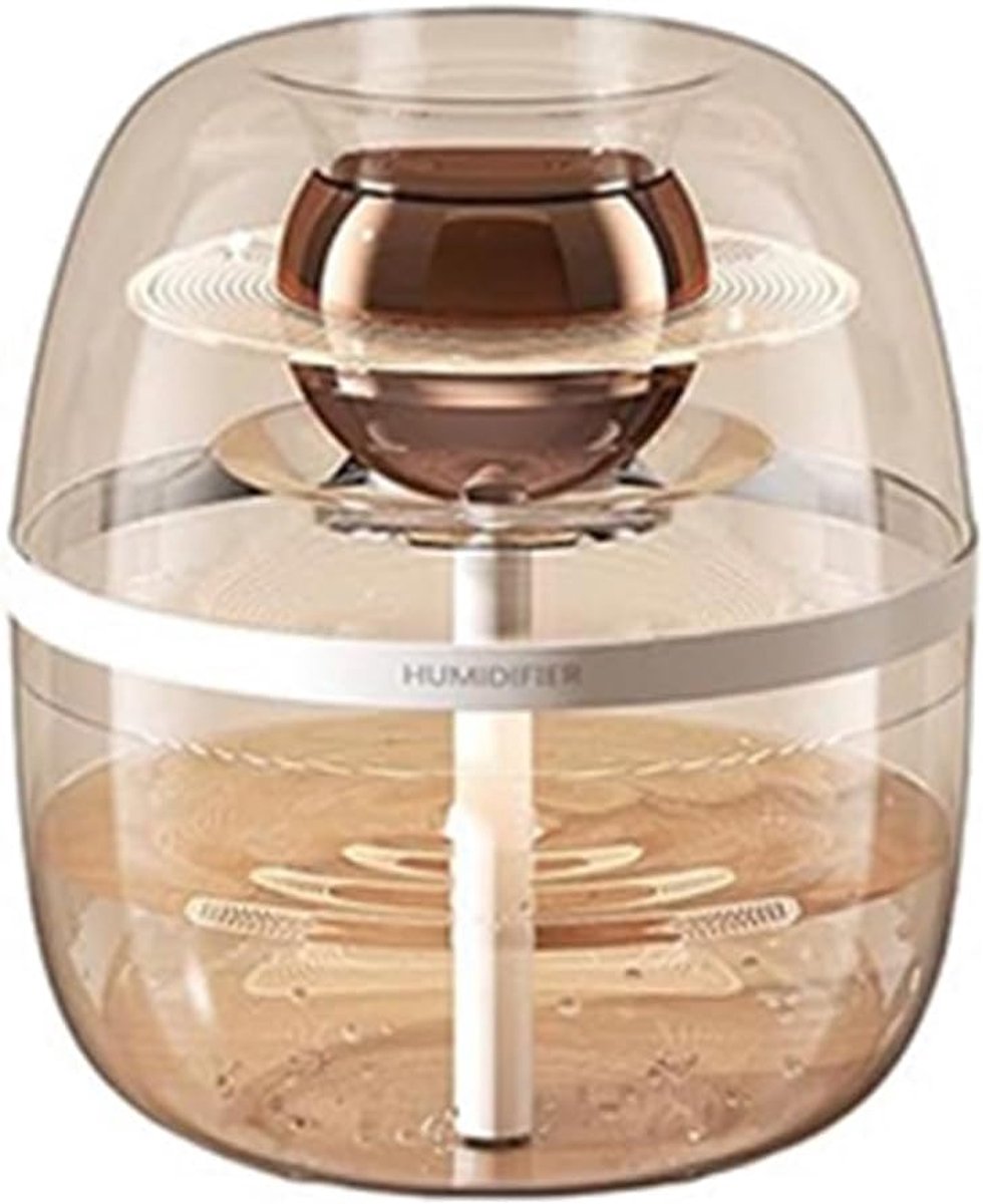 Luchtbevochtiger - Koude Damp Verdamper - Ruimte Verbetering - Stille Werking - 700 ml Capaciteit - Wit