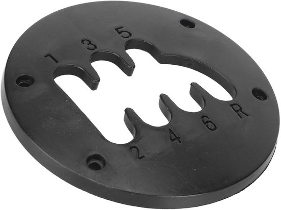 Schakelplaat Upgrade Kit - Versnellingspook Modificatie - Realistische Race Sim - Kortere Pookbeweging - 75mm Hendel - Zwart — afbeelding 4