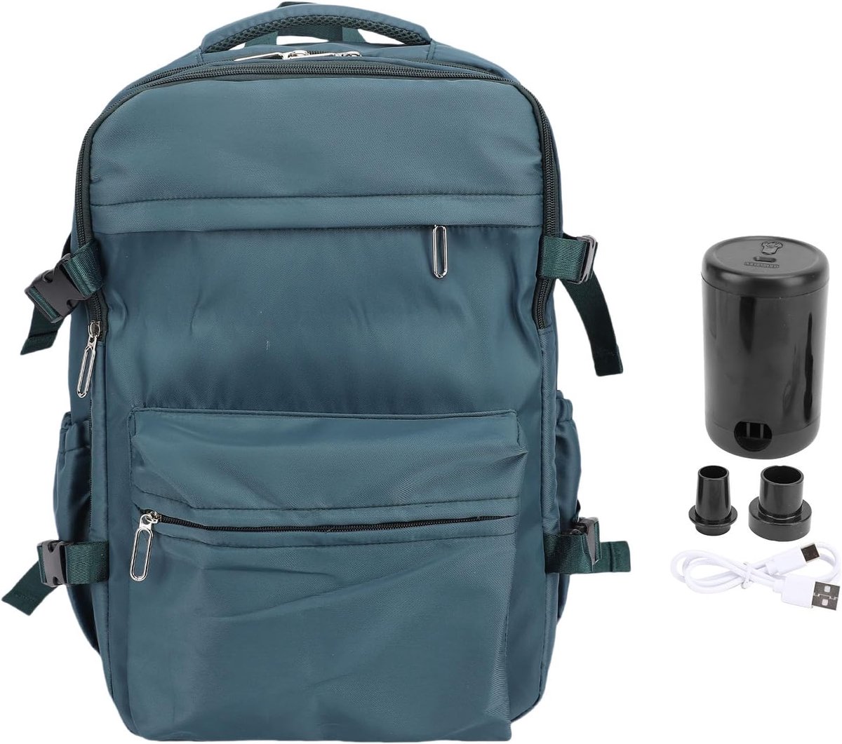 Vacuüm Rugzak - Compressie Tas - Ruimte Besparen - Uitbreidbaar 27L - 30x46x20cm - Blauw