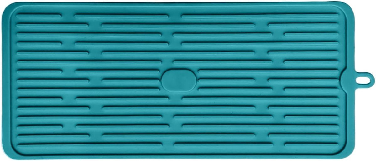 Aanrechtbeschermer Koffiemachine - Onderlegger Keuken - Keuken Organiseren - Waterafstotend Siliconen - 47x20 cm - Groen