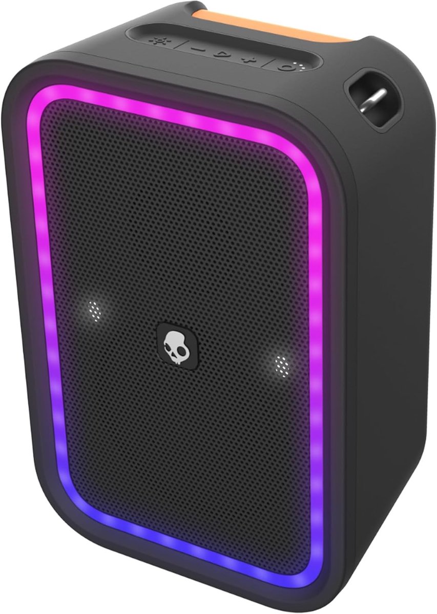 Draagbare Party Speaker - Boombox Bluetooth - Feest Muziek - IPX7 Waterdicht - 43 cm - Zwart