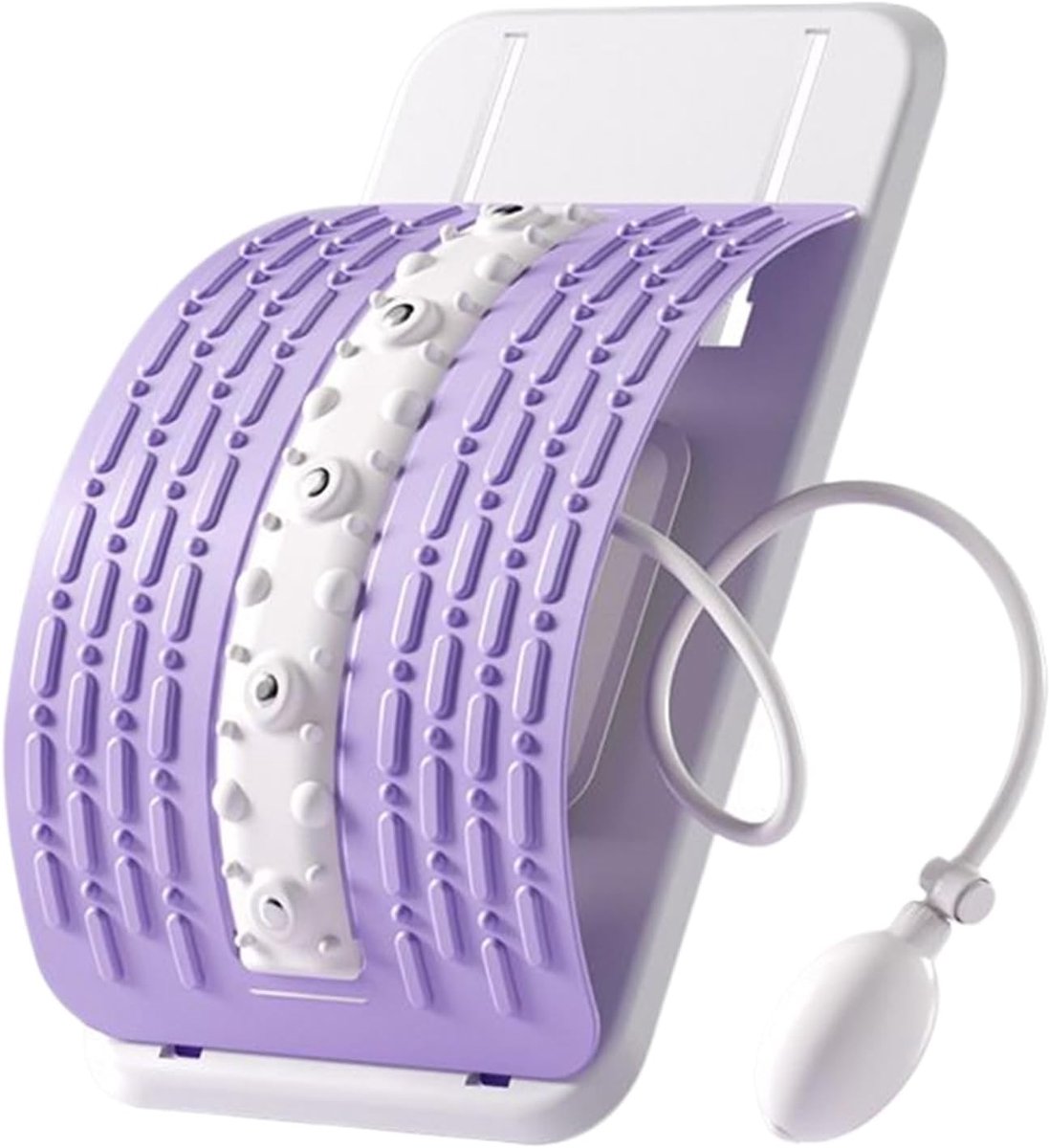 Rugstretcher - Lendensteun Stimulator - Spierherstel Vermoeidheid - Opblaasbare Flexibiliteit - 39 x 22 x 6 cm