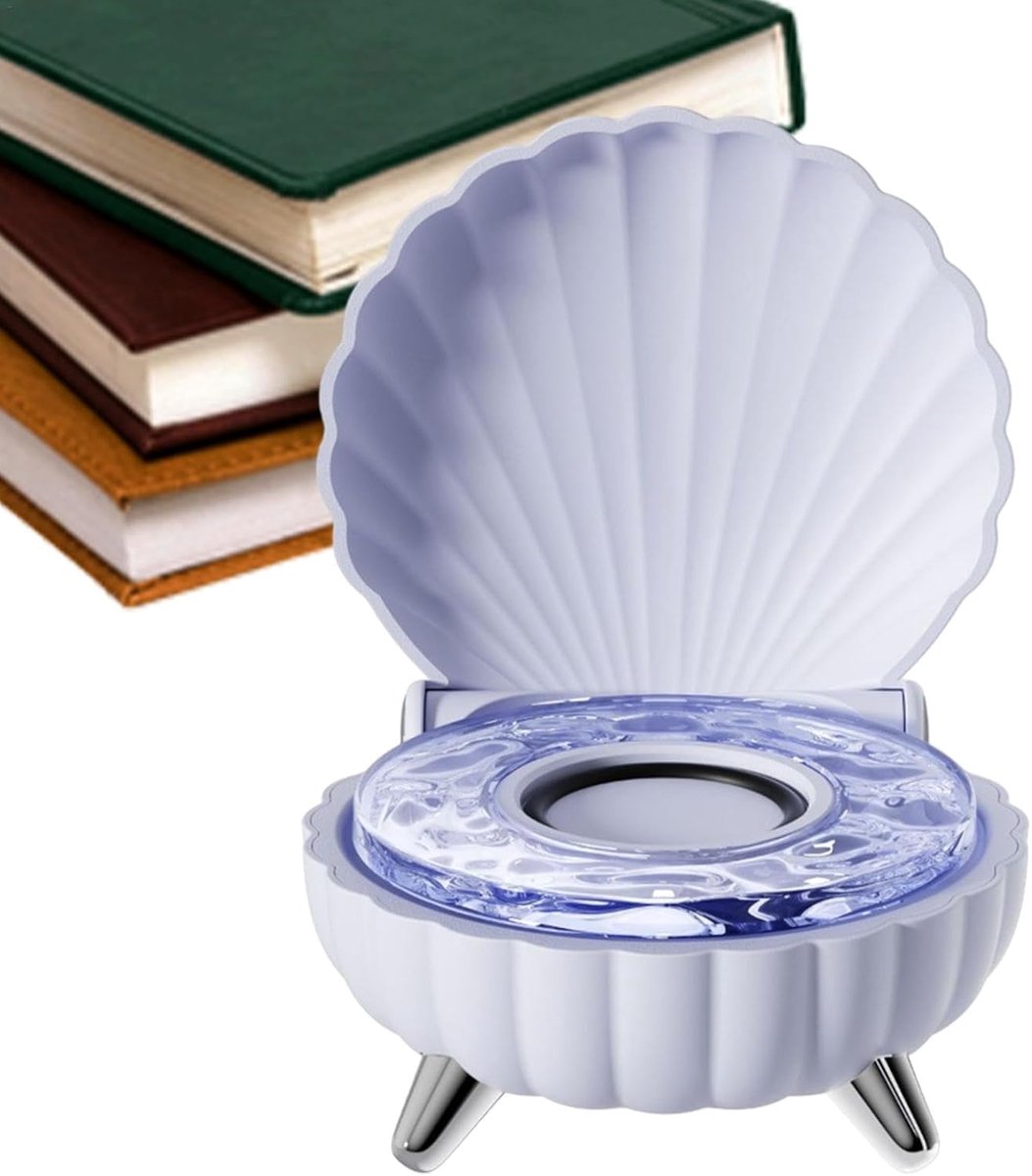 Draadloze Luidspreker - Stereo Speaker - Muziek Overal - Met LED Verlichting - Compact Formaat - Blauw