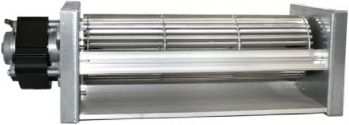 Tangentiële Ventilator - Dubbele Snelheid - Pelletkachel Ventilatie - Hoge Temperatuur Bestendig - 390 mm Lengte