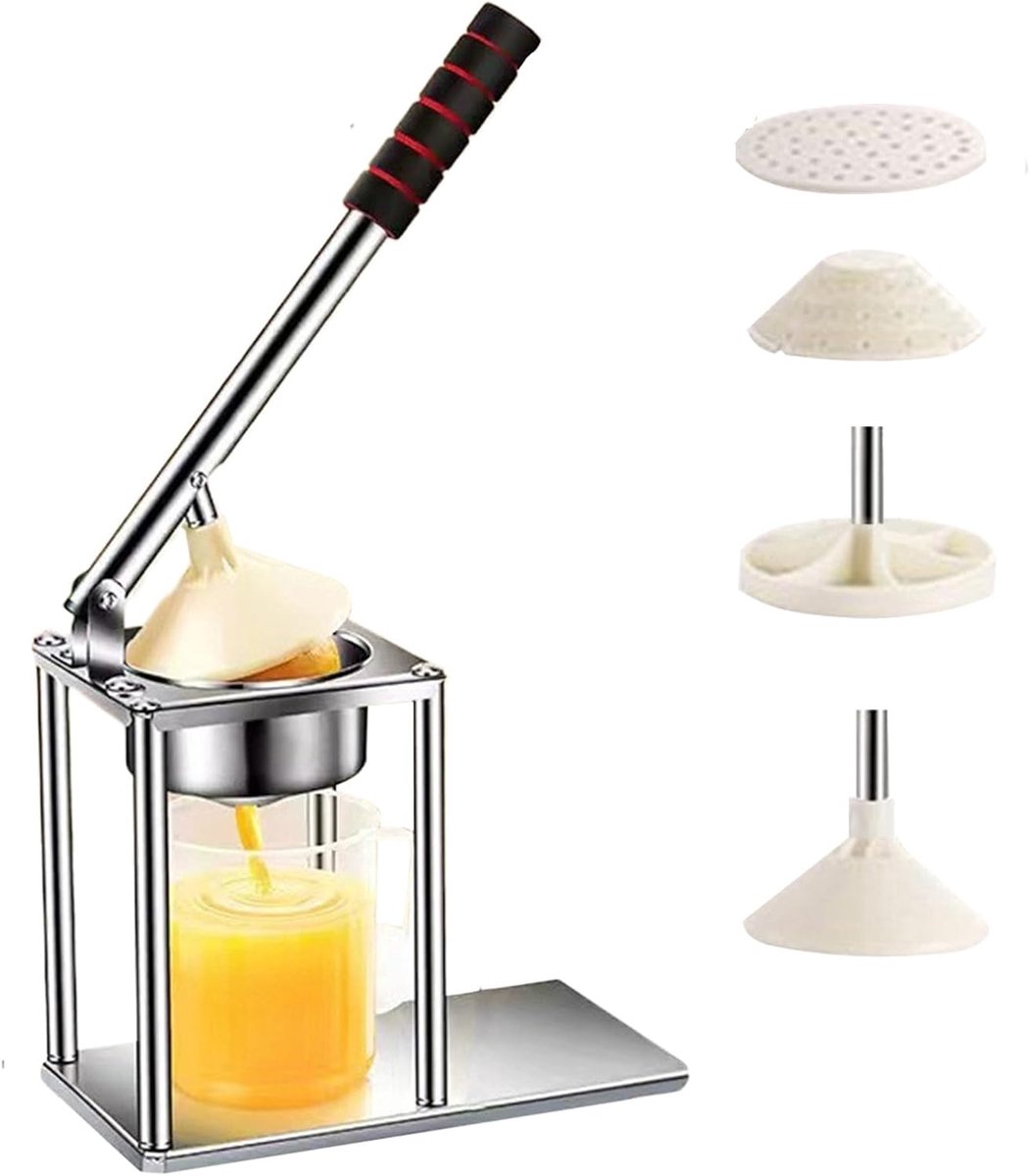 Handmatige Citruspers - Professionele Fruitpers - Snel Sap Maken - Hoge Sterkte Ontwerp - 30x25x16 cm