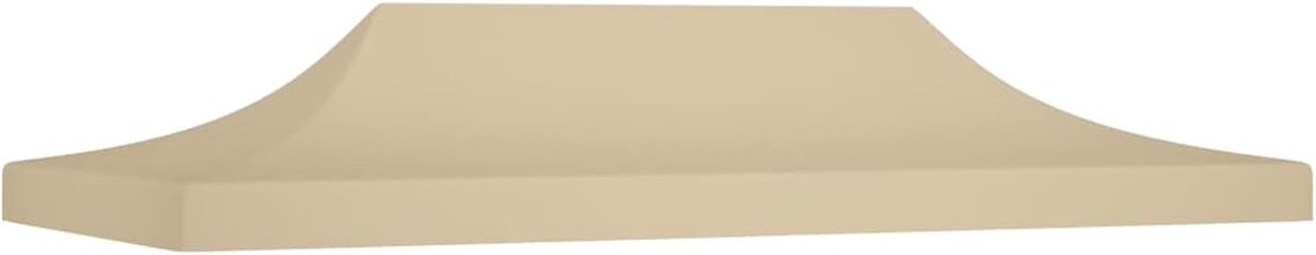Tentdak Vervanging - Overkapping Tuinfeest - Buiten Bescherming - Waterdicht Weerbestendig - 6 x 3 Meter - Beige