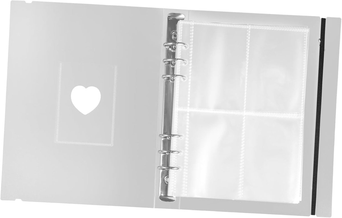 Fotoalbum Pagina's - Losse Bladen - Foto's Opbergen - Losbladig Systeem - 24x18 cm - Transparant