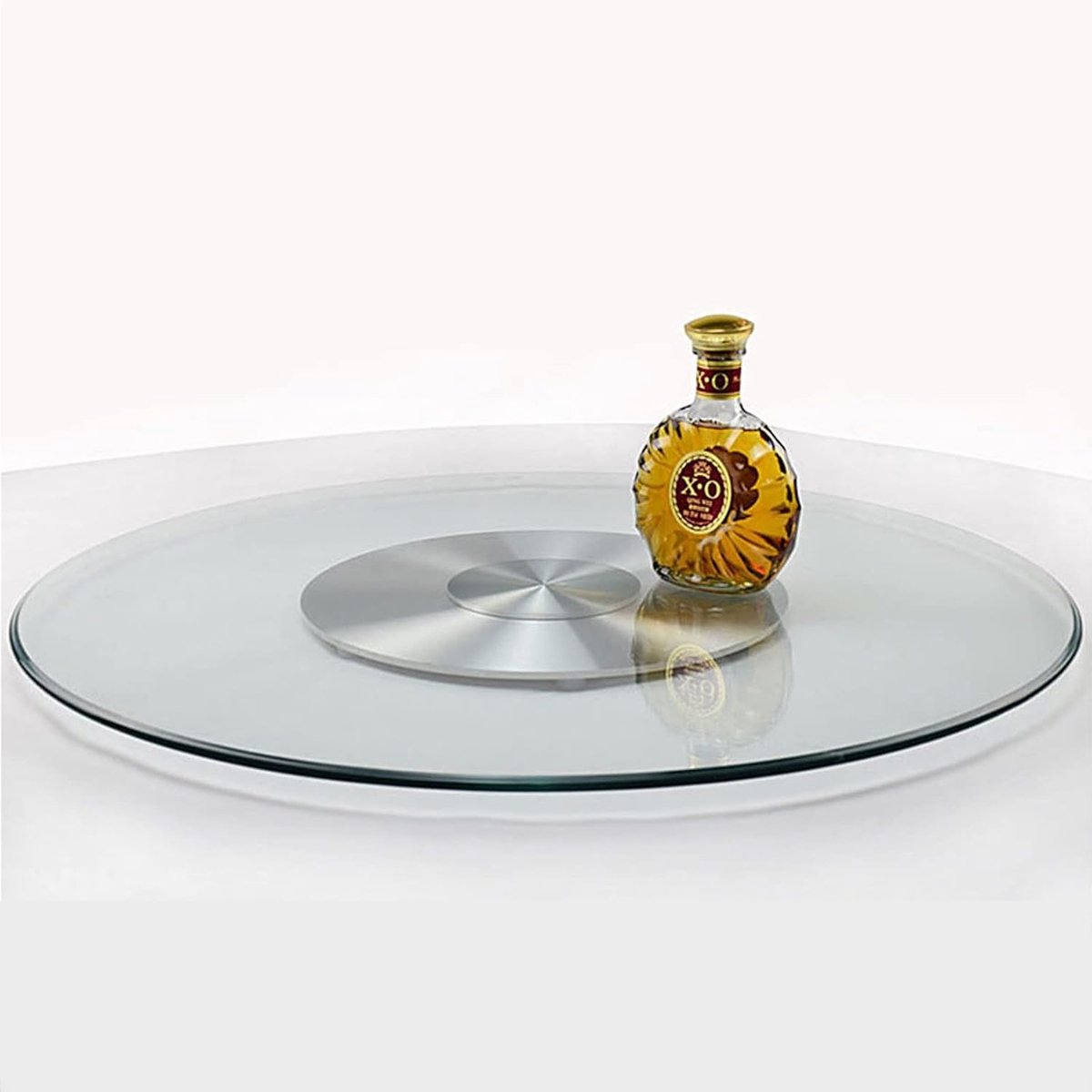 Draaiplateau Glas - Lazy Susan - Eten Delen - Gehard Glas - 80 cm Diameter