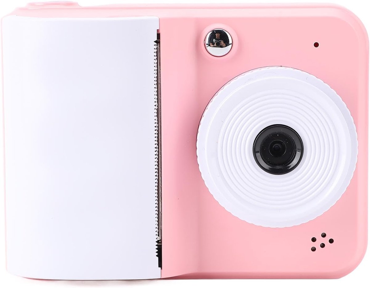 Direct Print Camera - Fotoprinter Kinderen - Direct Prints Maken - 48MP HD Resolutie - 2.4 Inch Scherm - Roze