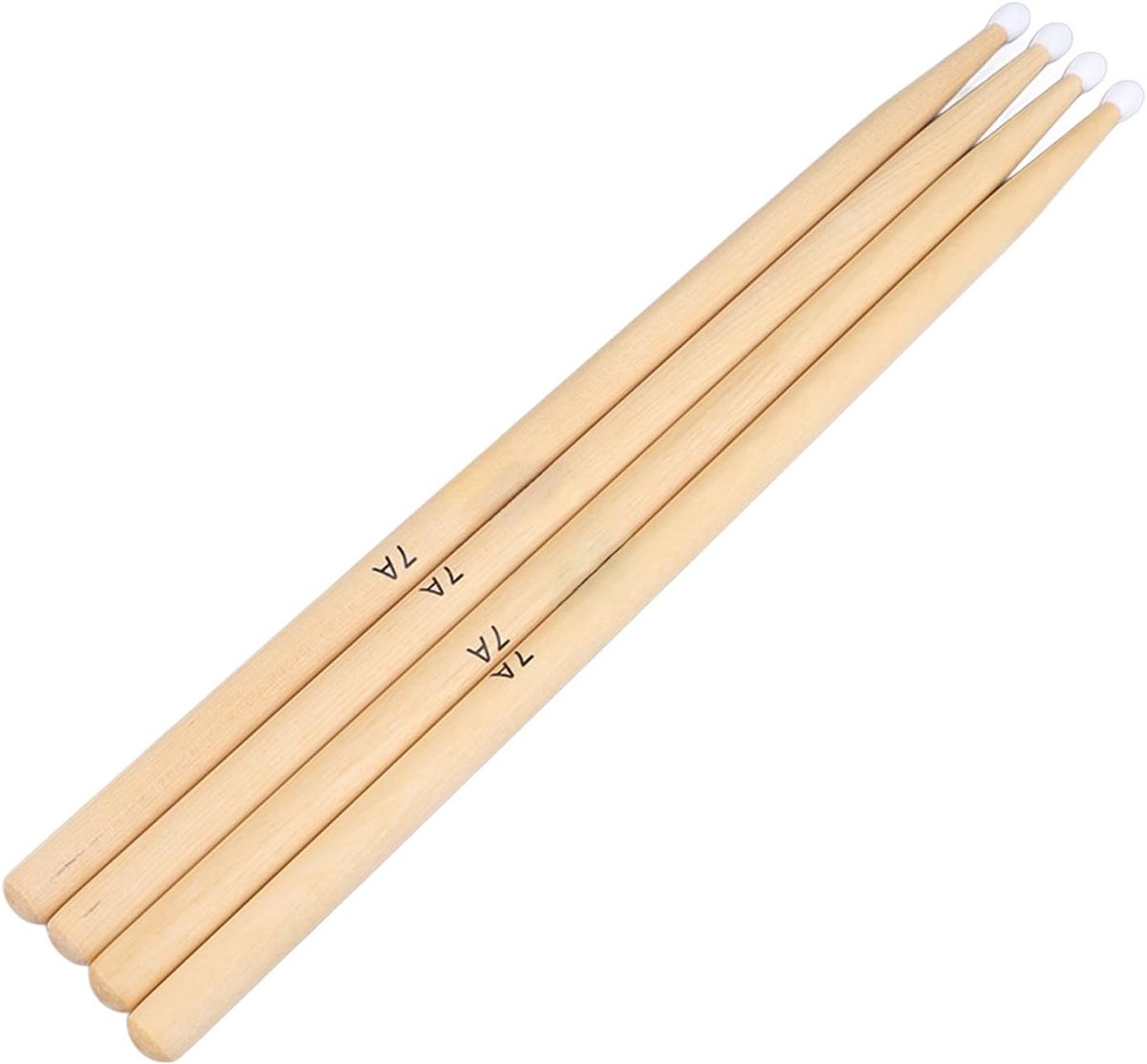 Drumstokken Set - Percussie Stokken - Muziek Maken - Duurzaam Esdoornhout Nylon Tip - 7A Model