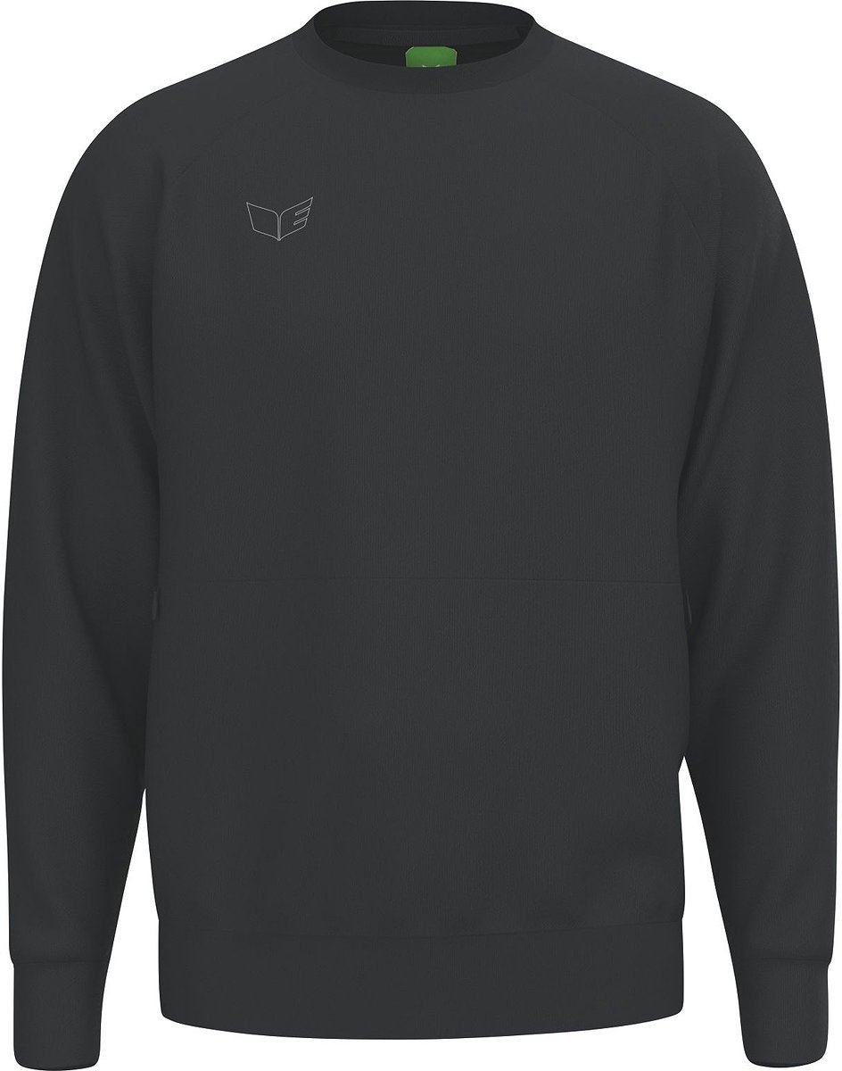 Erima Premia Sweatshirt Kinderen - Zwart | Maat: 128