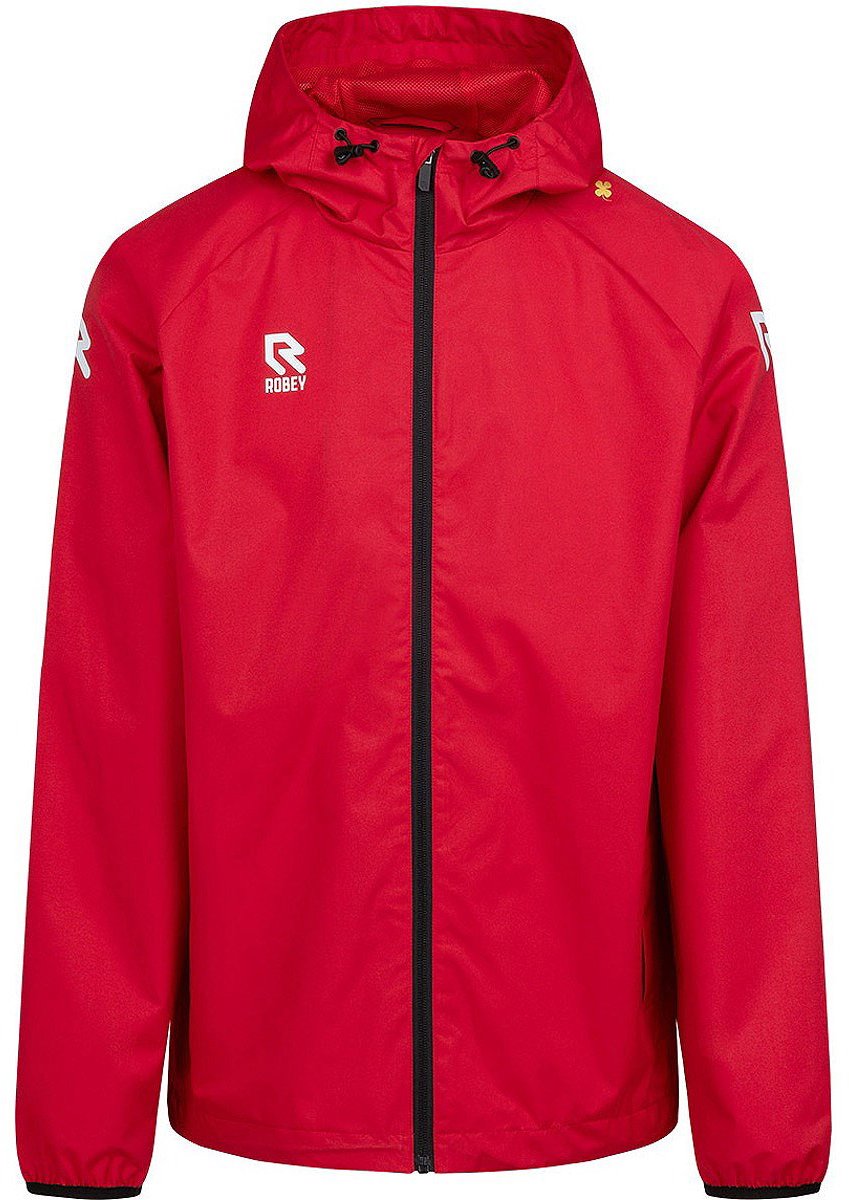 Robey Crossbar All Weather Jack Heren - Rood | Maat: 3XL