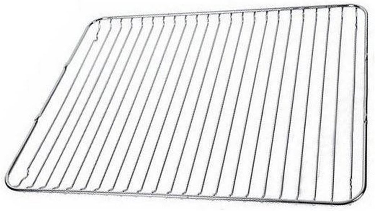 Oven Grillrooster Bakplaat Accessoire Koken Bakken Roestvrij Staal 46.6 x 38.5 cm Zilver