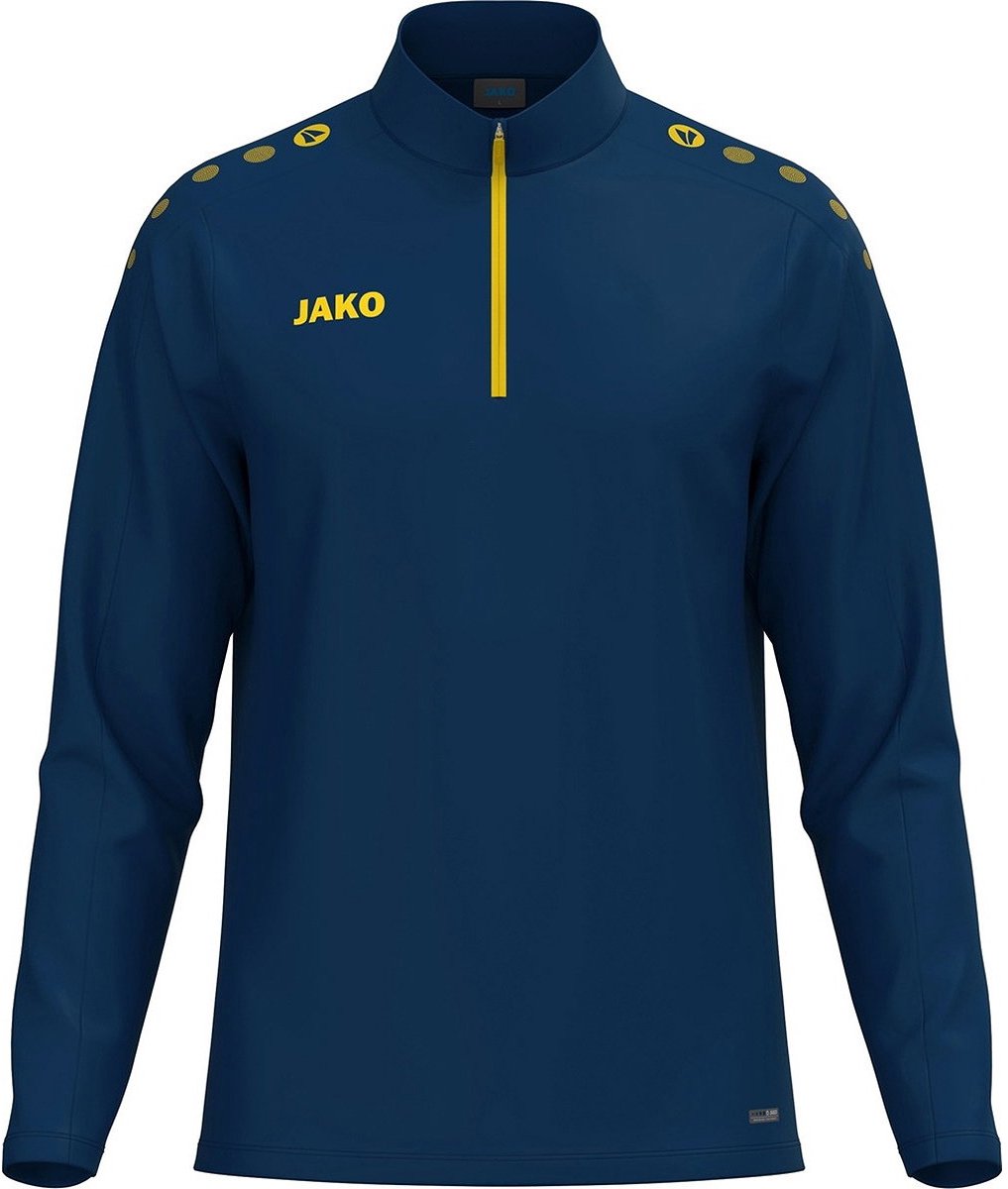 Jako One Ziptop Heren - Navy / Citroen | Maat: 3XL