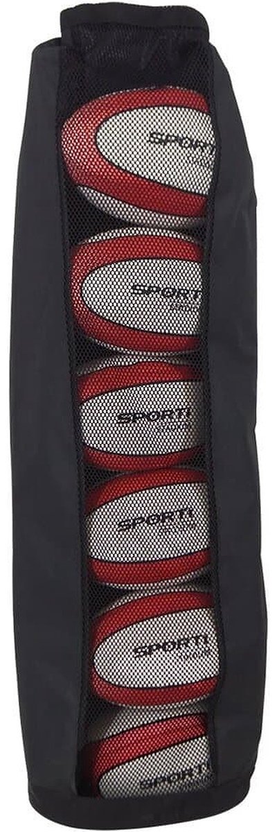 Teamswear (6) Tas Voor Rugbyballen - Zwart | Maat: UNI