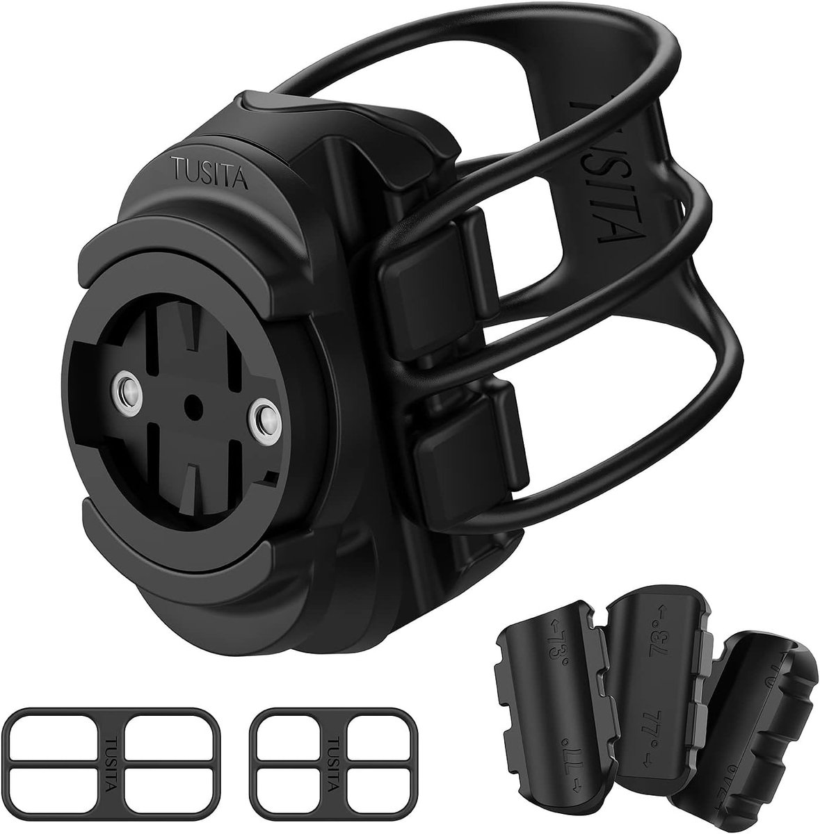 Fiets Zadelpen Houder - Radar Bevestiging - Veilig Fietsen - Universele Pasvorm - 25.4-35mm - Zwart