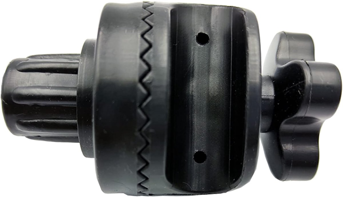 Schommel Fitting - Luifel Beugel - Veranda Schommel - Verstelbare Hoek - 48mm Schijf - Zwart