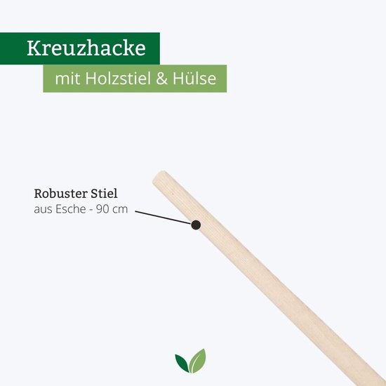 Kruishak 15 kg - Steenbreker Tuinhak - Grond Bewerken Wortels Snijden - Gehard Gesmeed Staal - 90 cm Steel van Merkloos	 — afbeelding 5