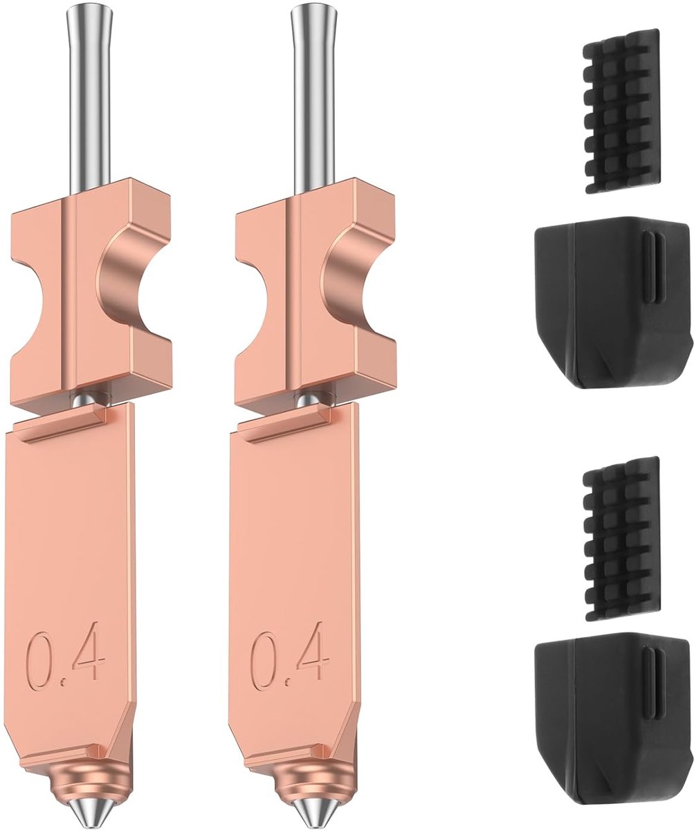 Hotend Kit - Extruder Onderdeel - 3D Printen - Lekvrij Ontwerp - 04 mm - Metaal