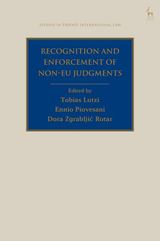 Studies in Private International Law- Recognition and Enforc ... - cover