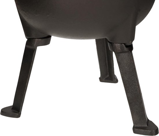 Gietijzeren Ketel - Grote Pan - Buiten Koken - Geëmailleerd Oppervlak - 10 Liter - Zwart — afbeelding 3