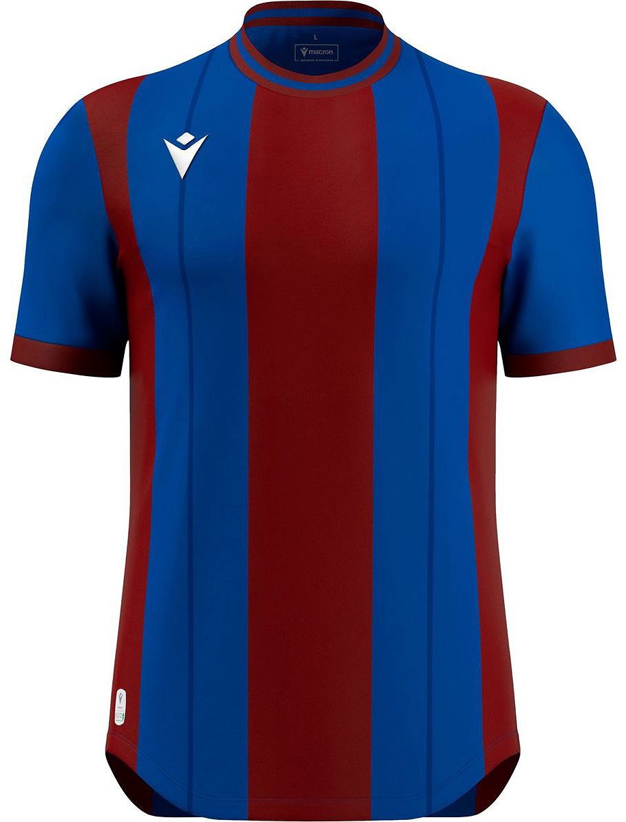 Macron Propus Eco Shirt Korte Mouw Heren - Royal / Blauw | Maat: S