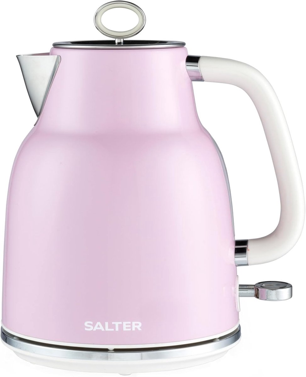 Elektrische Waterkoker - Snelkoker Ketel - Snel Water Koken - 3KW Vermogen - 1.7 Liter Inhoud - Roze