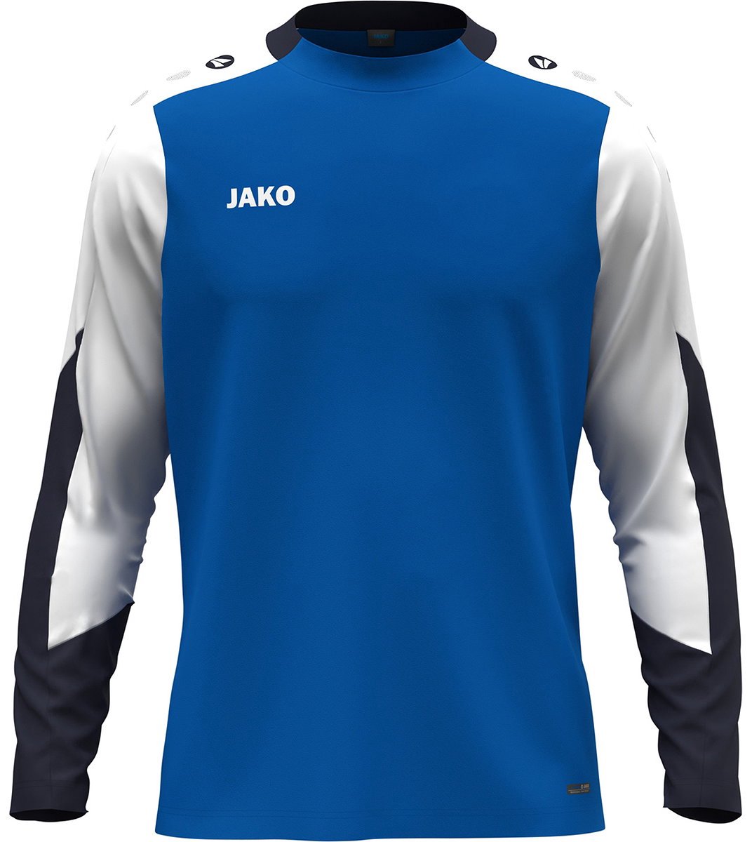 Jako Dynamic Longsleeve Heren - Royal / Wit / Marine | Maat: XL