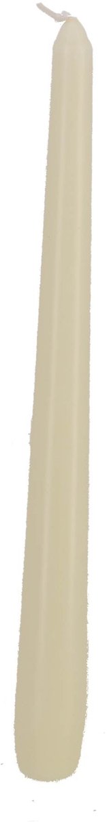 Bolsius Gotische kaarsen - 245/24 - 4 stuks per verpakking - Soft Pearl wit