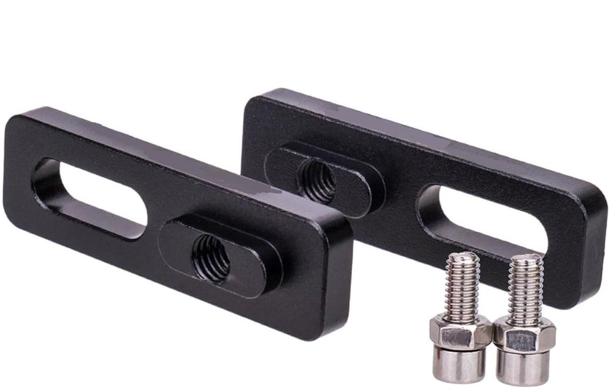 Allecto - Fietsremadapter - V-Brake Pad Adapter - Aluminium Legering - Geschikt voor 14 tot 16 Inch - Converter Adapter - Geschikt voor Alle Breedl...