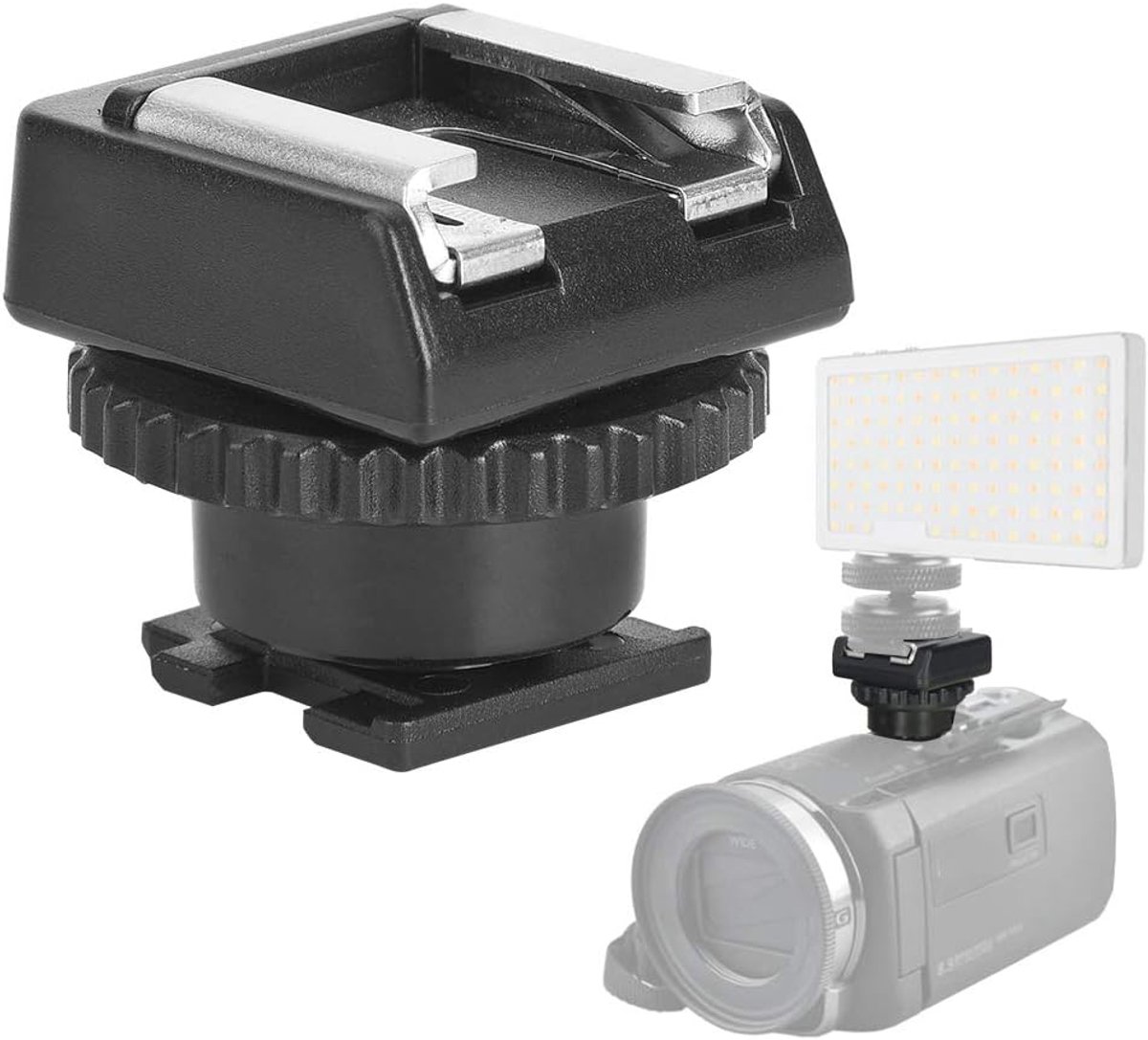 Flitsschoenadapter - Camera Hot Shoe - Flitsers Bevestigen - Lichtgewicht ABS