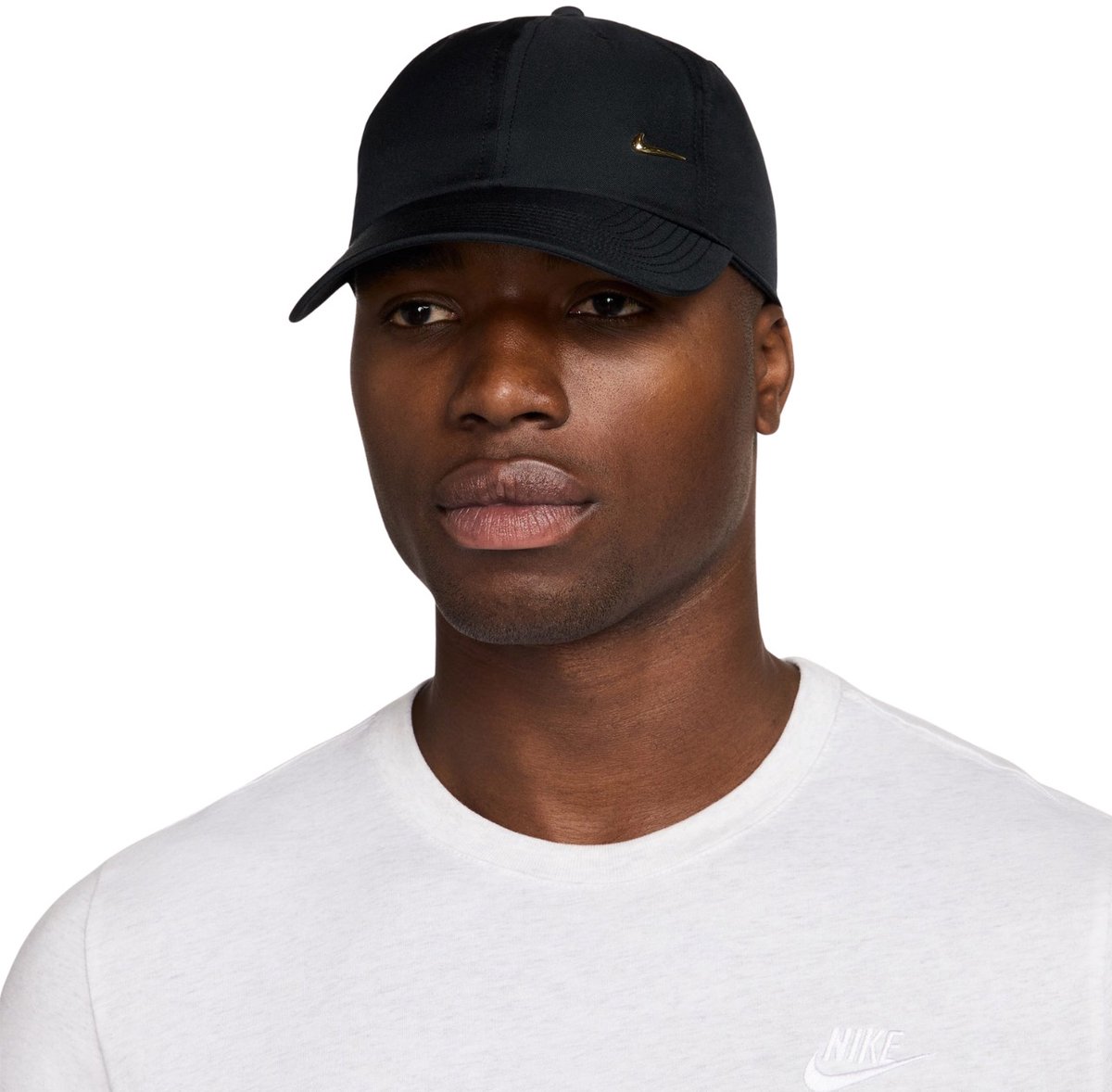 Nike Dri-FIT Club Pet Metallic Swoosh /L Zwart
