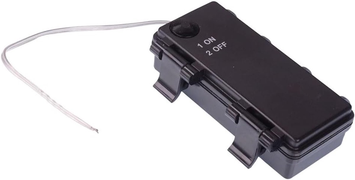 Batterijhouder - Batterijbox - Apparaten Voeden - Waterdicht Ontwerp - 2x AA