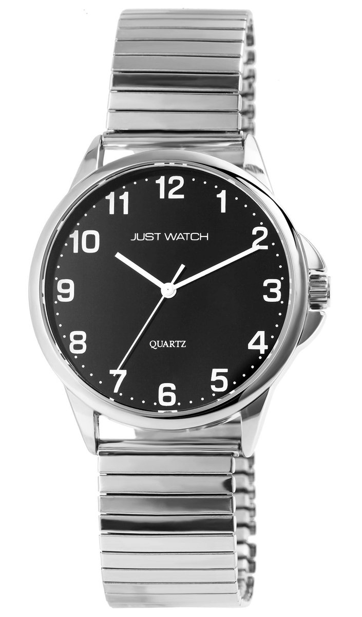 JUST WATCH Herenhorloge van roestvrij staal Ronny herenhorloge met roestvrijstalen band
